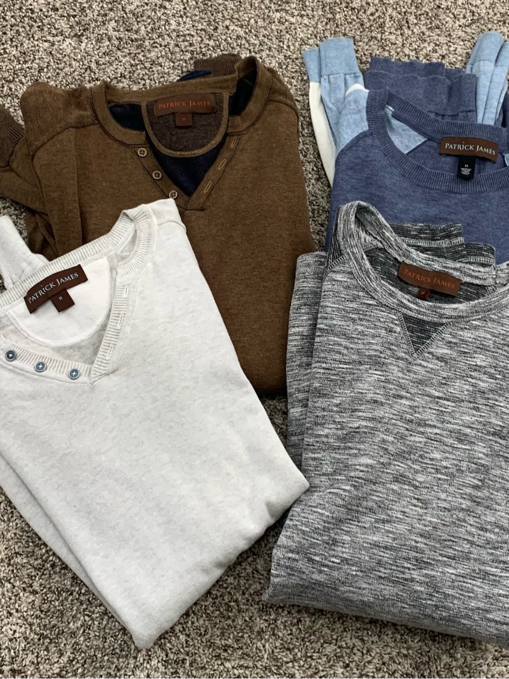 4- Patrick James mens size Medium lot
